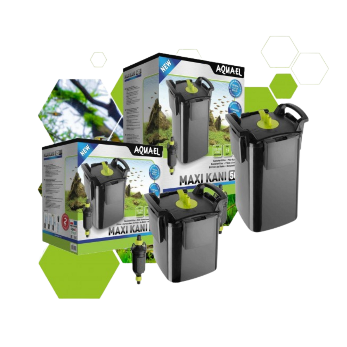 MaxiKani Canister Filters Aura Aquarium
