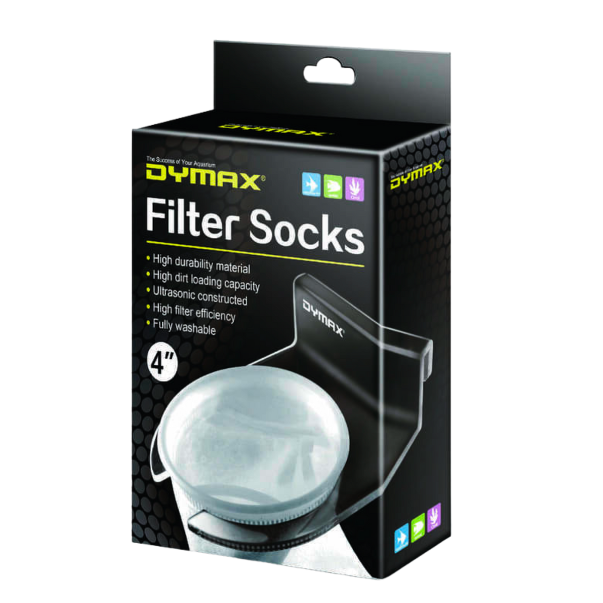 Dymax Filter Socks 4" Aura Aquarium