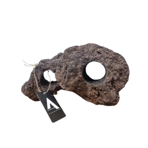 Red Lava Rock Hiding Cave
