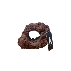 Red Lava Rock Hiding Cave