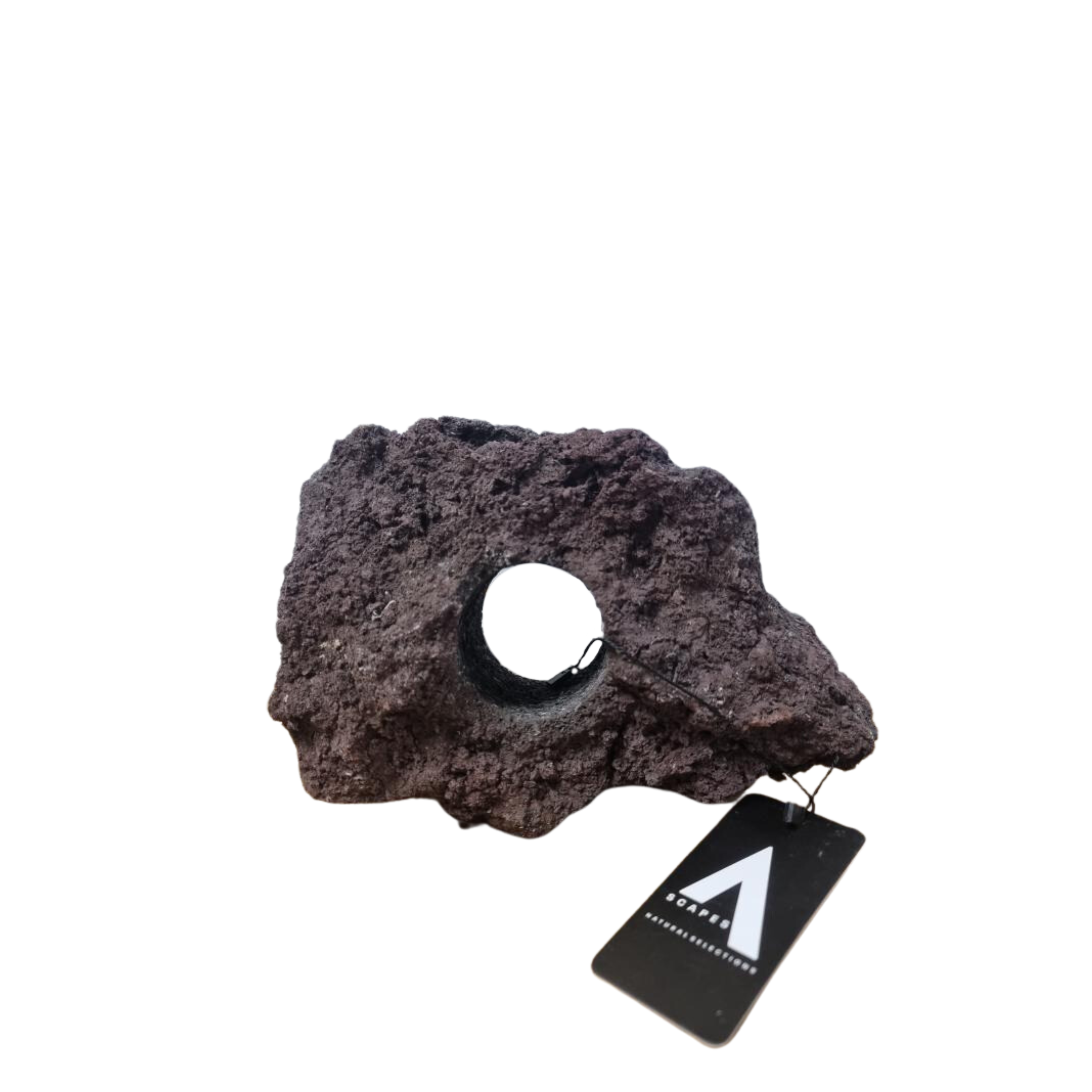 Red Lava Rock Hiding Cave