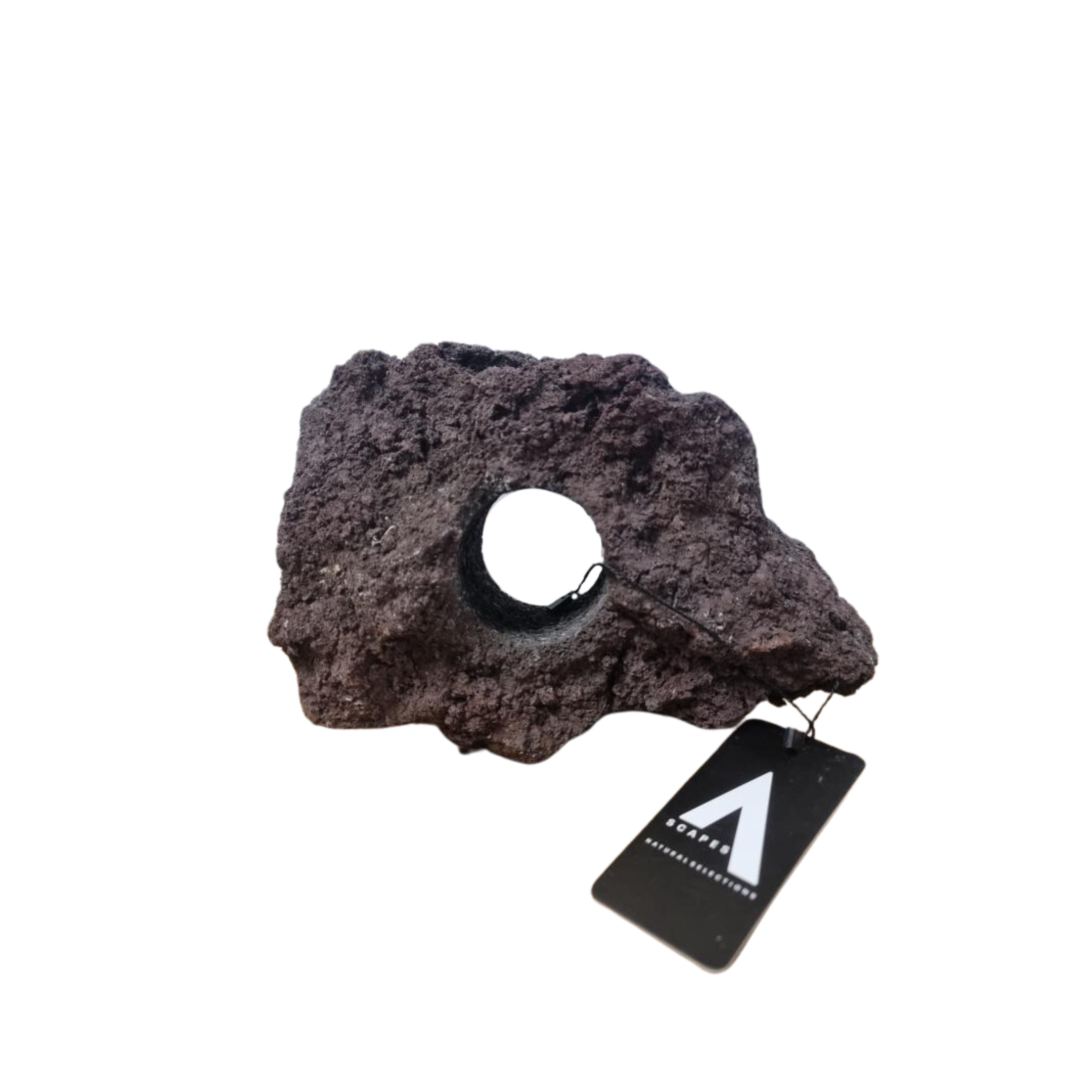 Red Lava Rock Hiding Cave