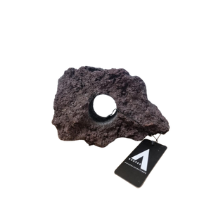 Red Lava Rock Hiding Cave