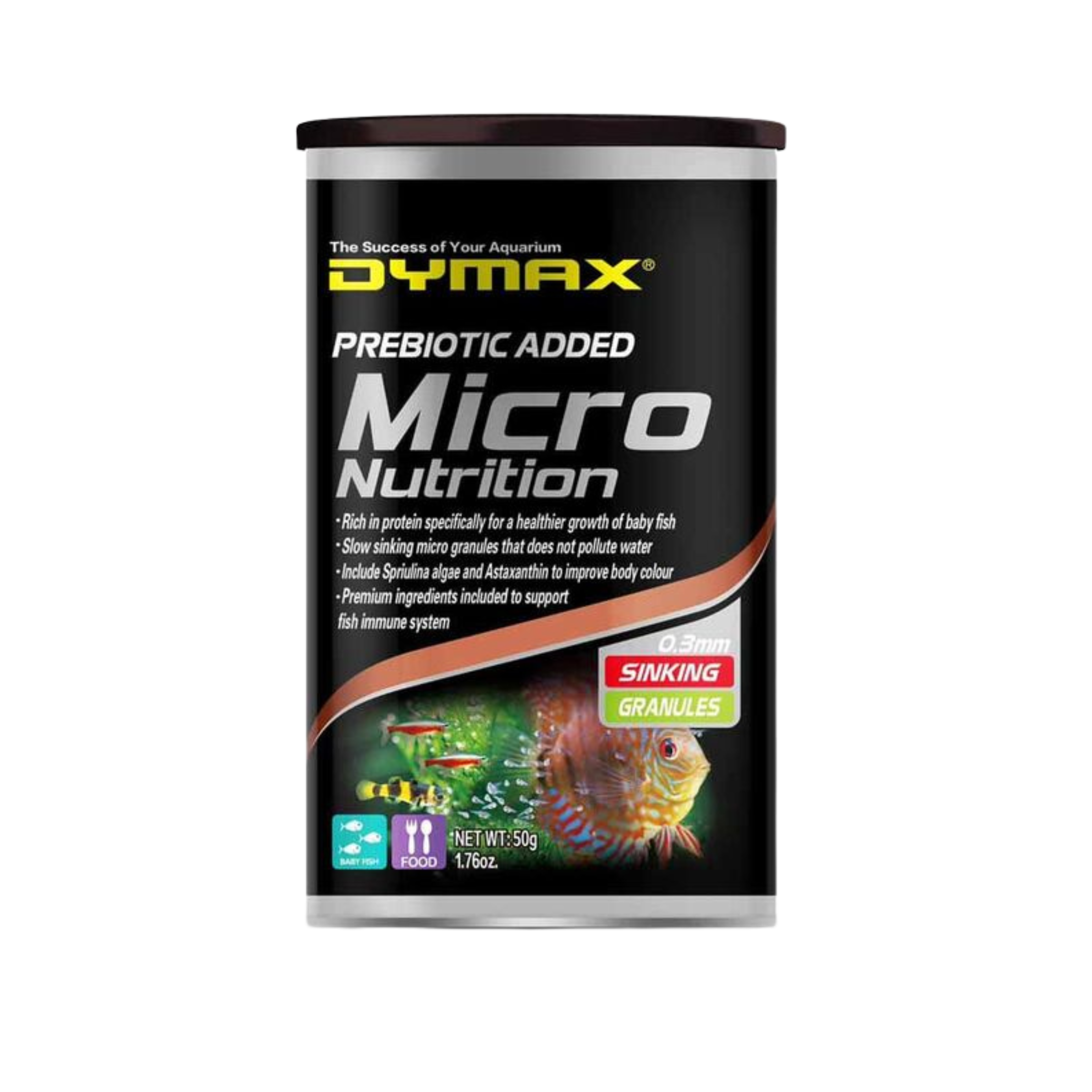 Dymax Micro Nutriton 50g - 0.3mm