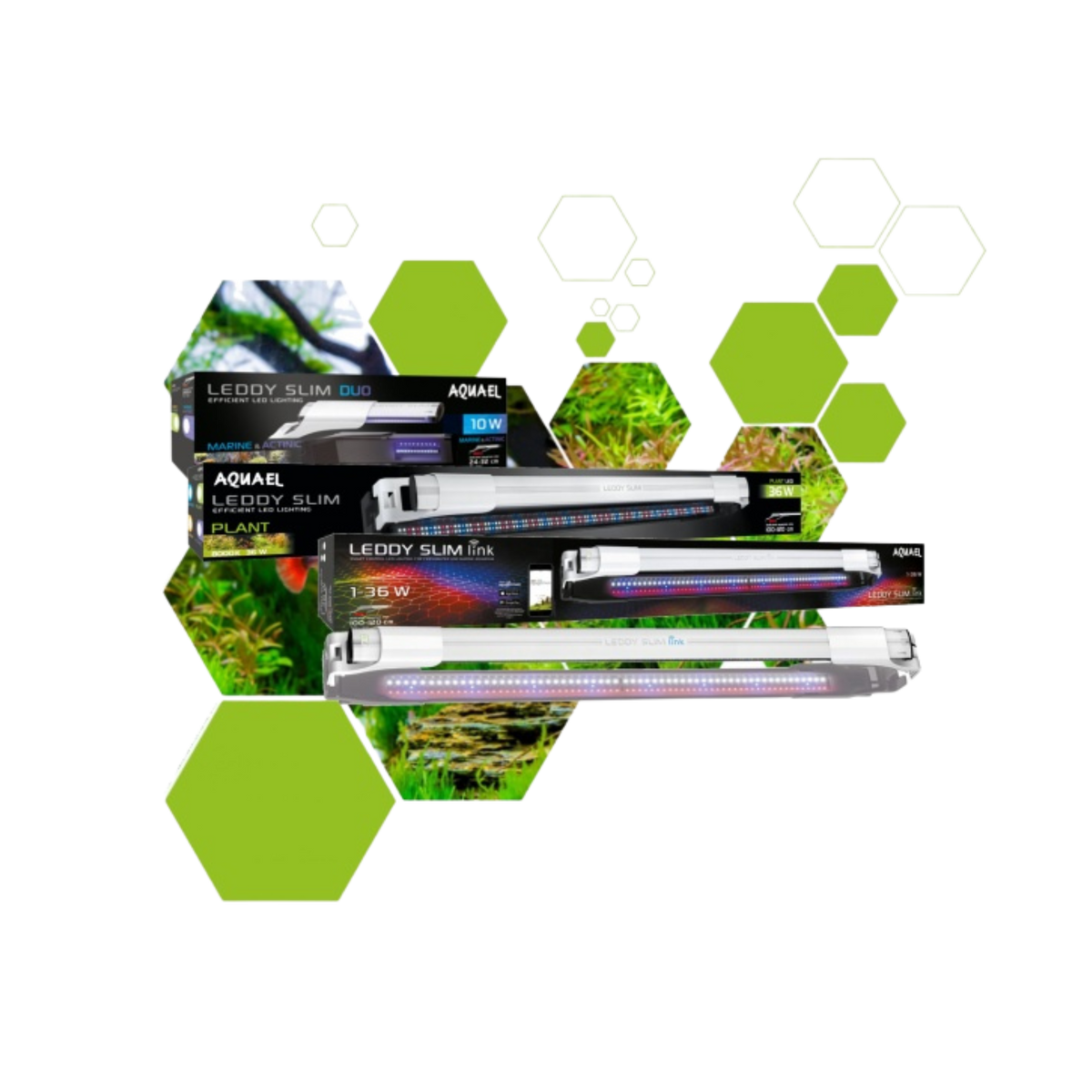 LED Aquarium Light Slim Design Aura Aquarium