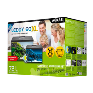 Aquael Leddy 40/ 60 XL Day & Night Aquarium Set TANK